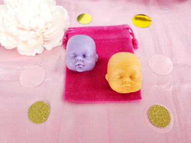3d baby heads Little Insults Candle Co